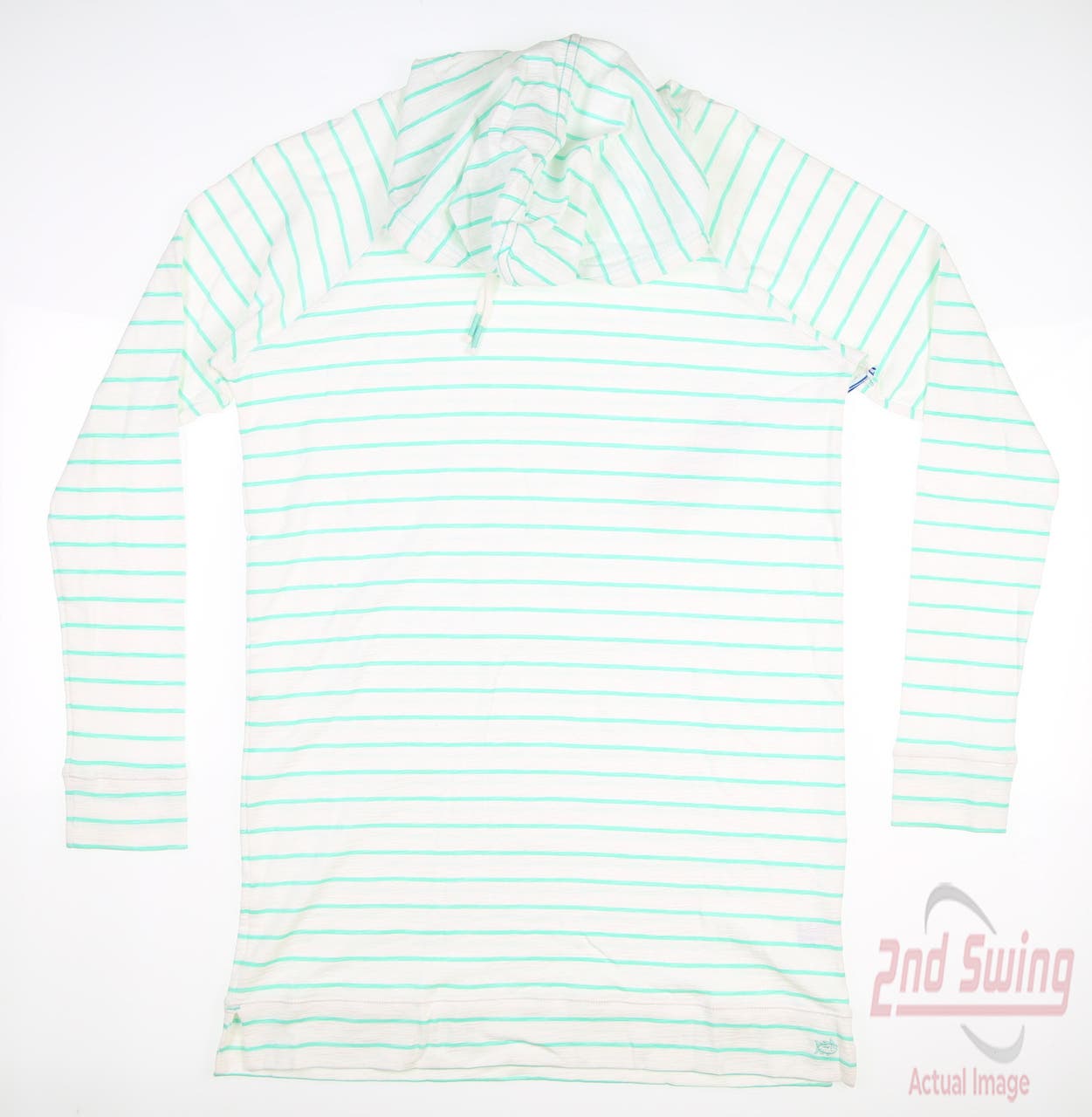New Womens Southern Tide Golf Sweatshirt Small S Green MSRP $98