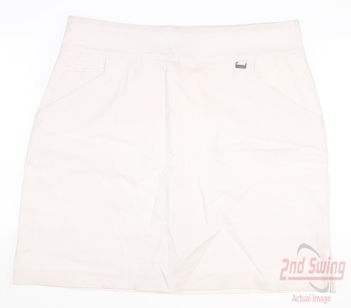 New Womens EP NY Compression Skort Large L White MSRP $88 NS1133
