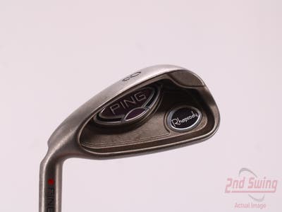 Ping Rhapsody Single Iron 8 Iron Ping ULT 129I Ladies Graphite Wedge Flex Left Handed Red dot 36.0in