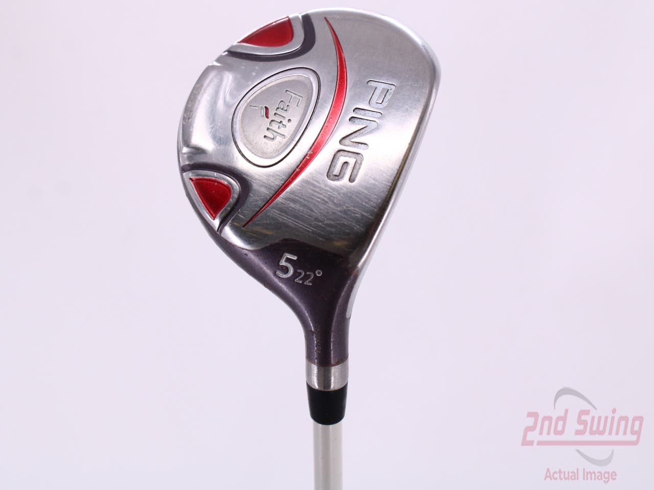 Ping Faith Fairway Wood 5 Wood 5W 22° Ping ULT 200 Ladies Graphite Ladies Right Handed 40.5in