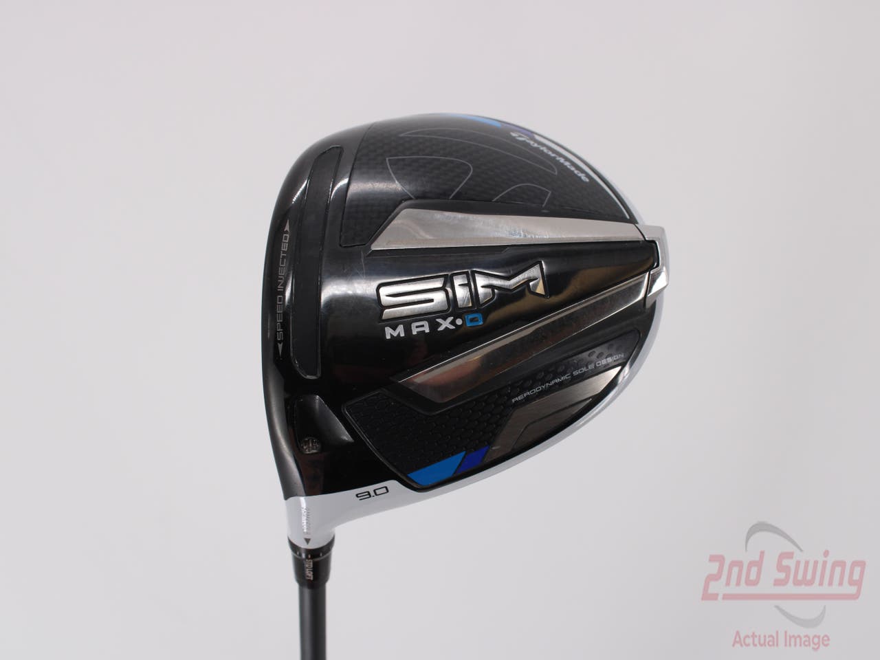 TaylorMade SIM MAX-D Driver 9° PX HZRDUS Smoke Black 70 Graphite Stiff Left Handed 44.75in