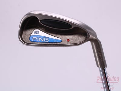 Ping G2 HL Single Iron 4 Iron Stock Steel Shaft Steel Stiff Right Handed Red dot 38.75in