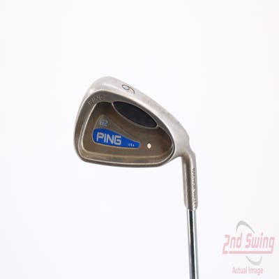 Ping G2 Single Iron 6 Iron Stock Steel Shaft Steel Stiff Right Handed White Dot 37.0in