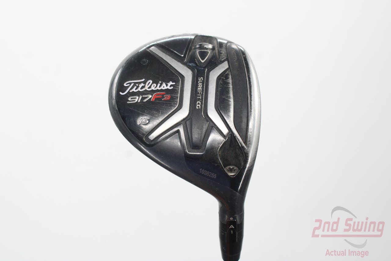Titleist 917 F3 Fairway Wood 3 Wood 3W 15° Project X Evenflow Graphite Stiff Right Handed 44.0in