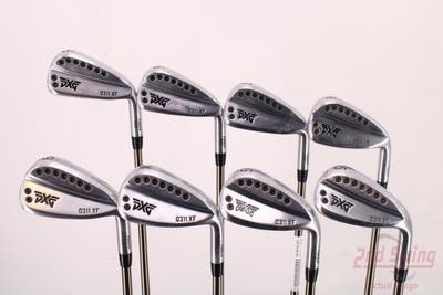 PXG 0311 XF GEN2 Chrome Iron Set 5-PW GW SW UST Recoil 760 ES SMACWRAP Graphite Regular Right Handed 38.0in
