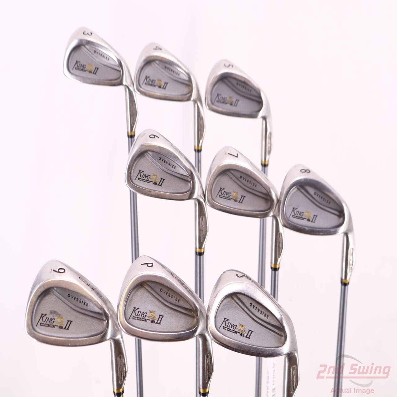 Cobra King Cobra 2 Oversize Iron Set 3-PW SW Stock Graphite Shaft