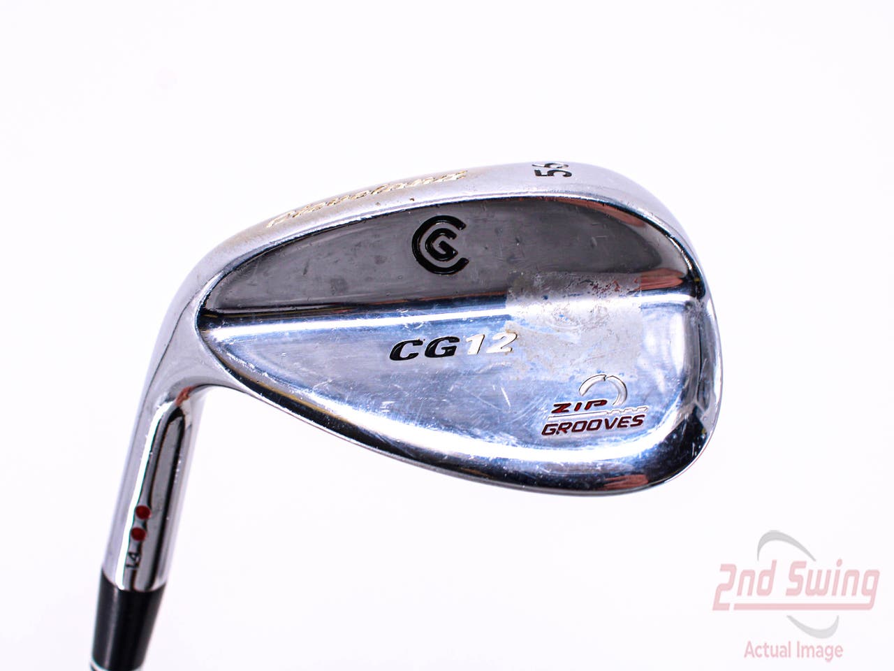 Cleveland CG12 Wedge Sand SW 56° 14 Deg Bounce Cleveland Traction 85 Steel Steel Wedge Flex Left Handed 36.0in