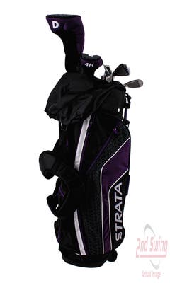 Mint Callaway Strata Ultimate 16 Piece Women Complete Golf Club Set Graphite Ladies Right Handed