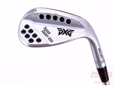 PXG 0311 Sugar Daddy Milled Chrome Wedge Lob LW 60° 7 Deg Bounce FST KBS Tour C-Taper 120 Steel Stiff Right Handed 36.0in