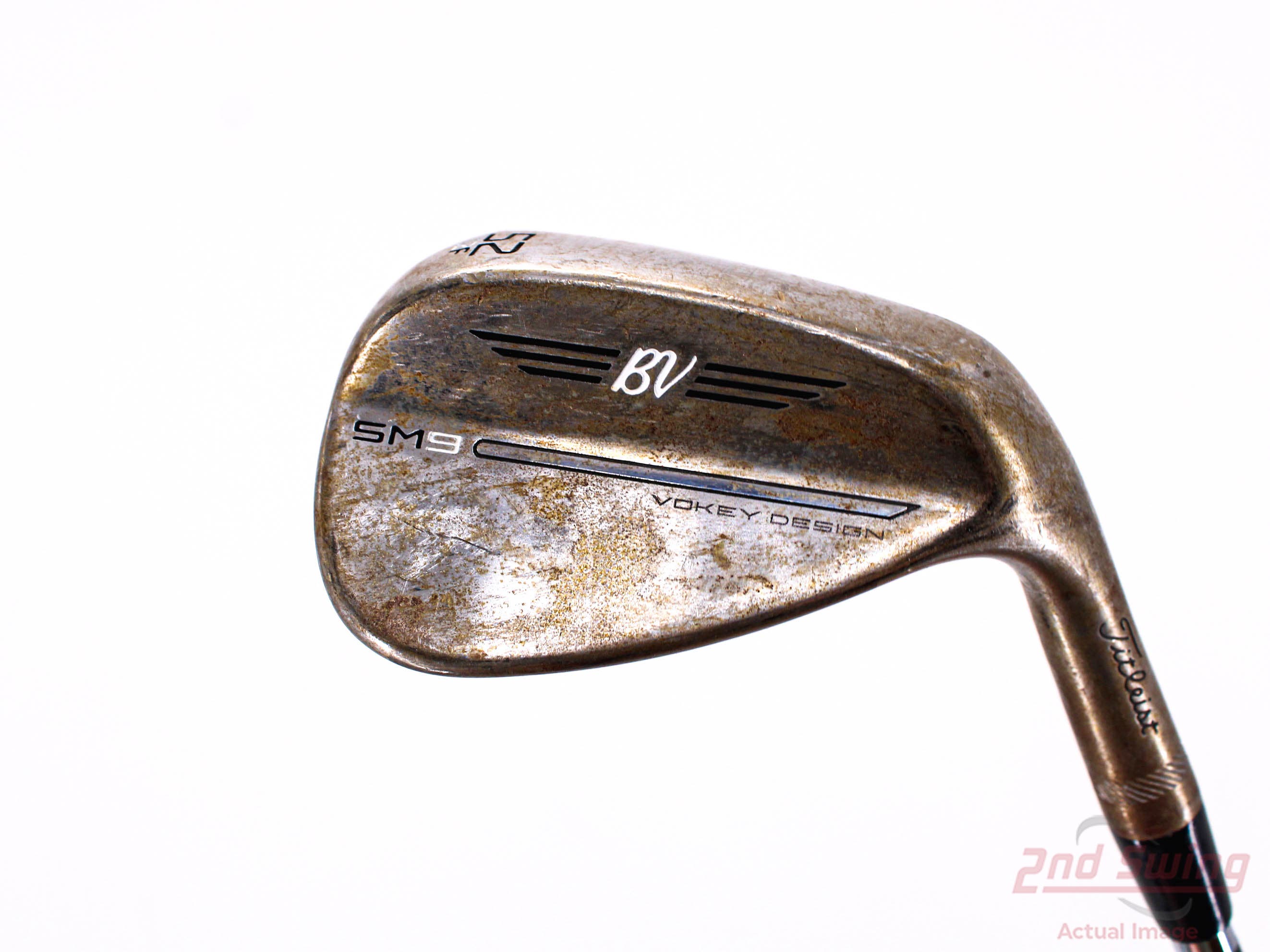 Titleist Vokey SM9 Raw Wedge (D32329632250) 2nd Swing Golf