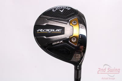 Callaway Rogue ST Max Fairway Wood 3 Wood HL 16.5° Aerotech Claymore MX60 F2 Graphite Senior Right Handed 42.75in