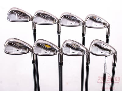TaylorMade Rac OS 2005 Iron Set 4-PW SW Stock Graphite Shaft Graphite Regular Right Handed 38.0in