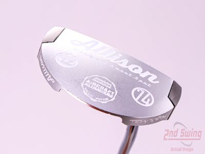 Mint Indi Golf Allison Mallet Satin Chrome Putter Steel Right Handed 34.0in