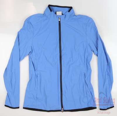 New Womens Dunning Golf Jacket Small S Blue MSRP $119