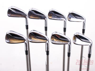 TaylorMade 2020 P770 Iron Set 4-PW GW Aerotech SteelFiber fc90cw Graphite Stiff Right Handed 37.75in