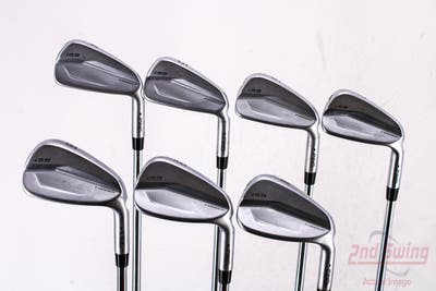 Ping i59 Iron Set 4-PW Project X LZ 5.5 Steel Stiff Right Handed Black Dot 38.0in
