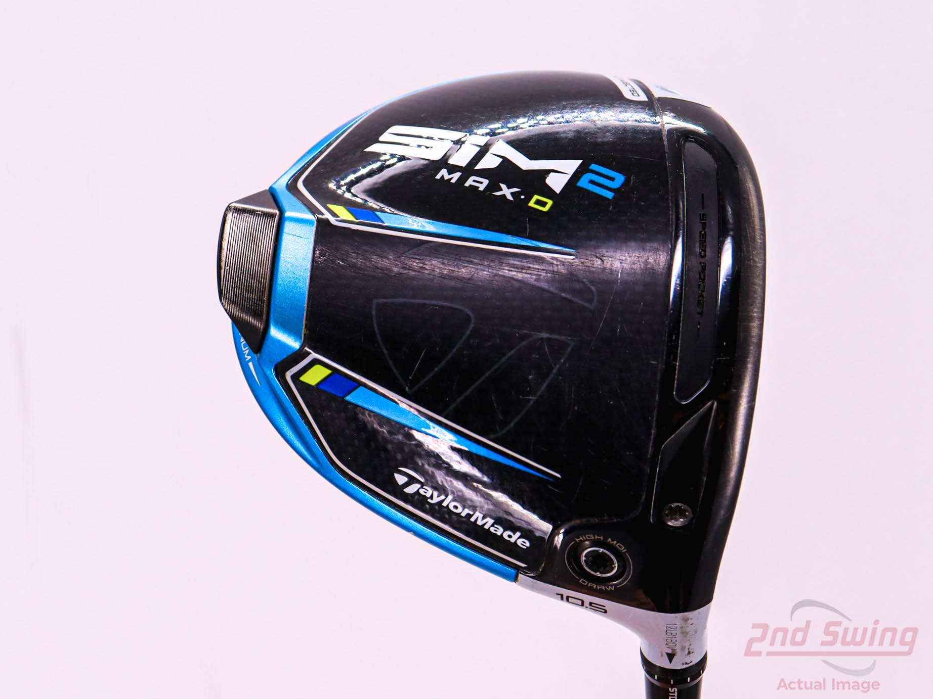 TaylorMade SIM2 MAX-D Driver 10.5° Fujikura AIR Speeder 45 Graphite Senior  Right Handed 45.75in