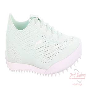 New Womens Golf Shoe Puma Monolite Fusion Slip-On 6.5 Blue/White MSRP $70 376083 03