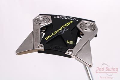 Mint Titleist Scotty Cameron Phantom X 12 Putter Steel Right Handed 35.0in