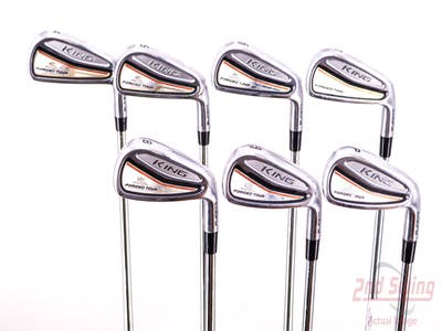 Cobra King Forged Tour Iron Set 4-PW Nippon NS Pro Modus 3 Tour 105 Steel Stiff Right Handed 37.75in