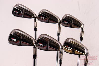 TaylorMade M6 Iron Set 5-PW FST KBS MAX 85 Steel Stiff Right Handed 38.5in