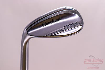 Cleveland RTX ZipCore Tour Satin Wedge Sand SW 56° 6 Deg Bounce Dynamic Gold Spinner TI Steel Wedge Flex Left Handed 35.25in