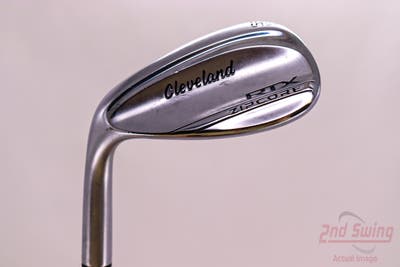 Mint Cleveland RTX ZipCore Tour Satin Wedge Lob LW 58° 6 Deg Bounce Dynamic Gold Spinner TI Steel Wedge Flex Left Handed 35.0in