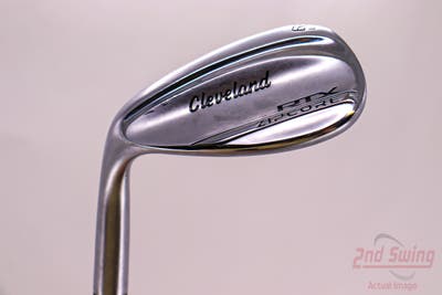 Mint Cleveland RTX ZipCore Tour Satin Wedge Lob LW 62° 6 Deg Bounce Dynamic Gold Spinner TI Steel Wedge Flex Left Handed 35.0in