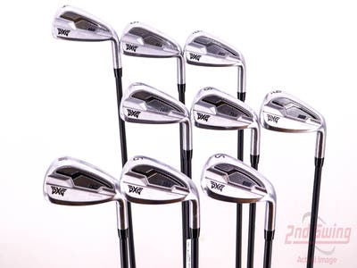 PXG 0211 DC Iron Set 4-PW GW SW Mitsubishi MMT 70 Graphite Regular Right Handed 38.25in