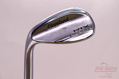Mint Cleveland RTX ZipCore Tour Satin Wedge Sand SW 54° 10 Deg Bounce Dynamic Gold Spinner TI Steel Wedge Flex Left Handed 35.25in