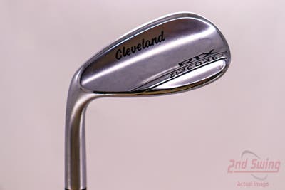 Mint Cleveland RTX ZipCore Tour Satin Wedge Lob LW 58° 12 Deg Bounce Dynamic Gold Spinner TI Steel Wedge Flex Left Handed 35.0in