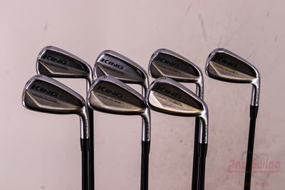 Cobra 2020 KING Forged Tec One Iron Set 5-PW GW Project X Catalyst 80 Graphite Stiff Right Handed 37.5in
