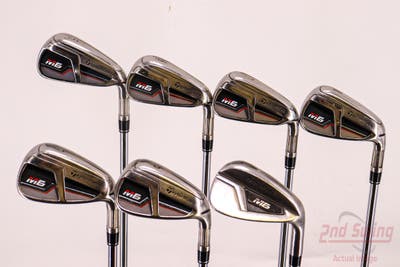 TaylorMade M6 Iron Set 5-PW AW FST KBS MAX 85 Steel Regular Right Handed 38.25in