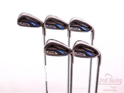 Ping G30 Iron Set 5-9 Iron Ping CFS Distance Steel Stiff Right Handed Black Dot 38.5in