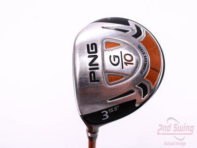 Ping G10 Fairway Wood 3 Wood 3W 15.5° Ping TFC 129F Graphite Stiff Left Handed 42.75in