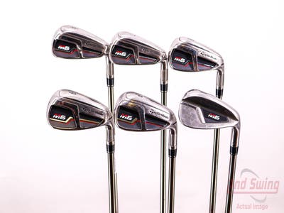 TaylorMade M6 Iron Set 6-PW AW UST Mamiya Recoil ES 460 Graphite Regular Right Handed 37.75in