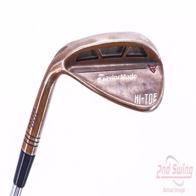 TaylorMade HI-TOE RAW Wedge Lob LW 58° Dynamic Gold Tour Issue S400 Steel Wedge Flex Left Handed 35.5in