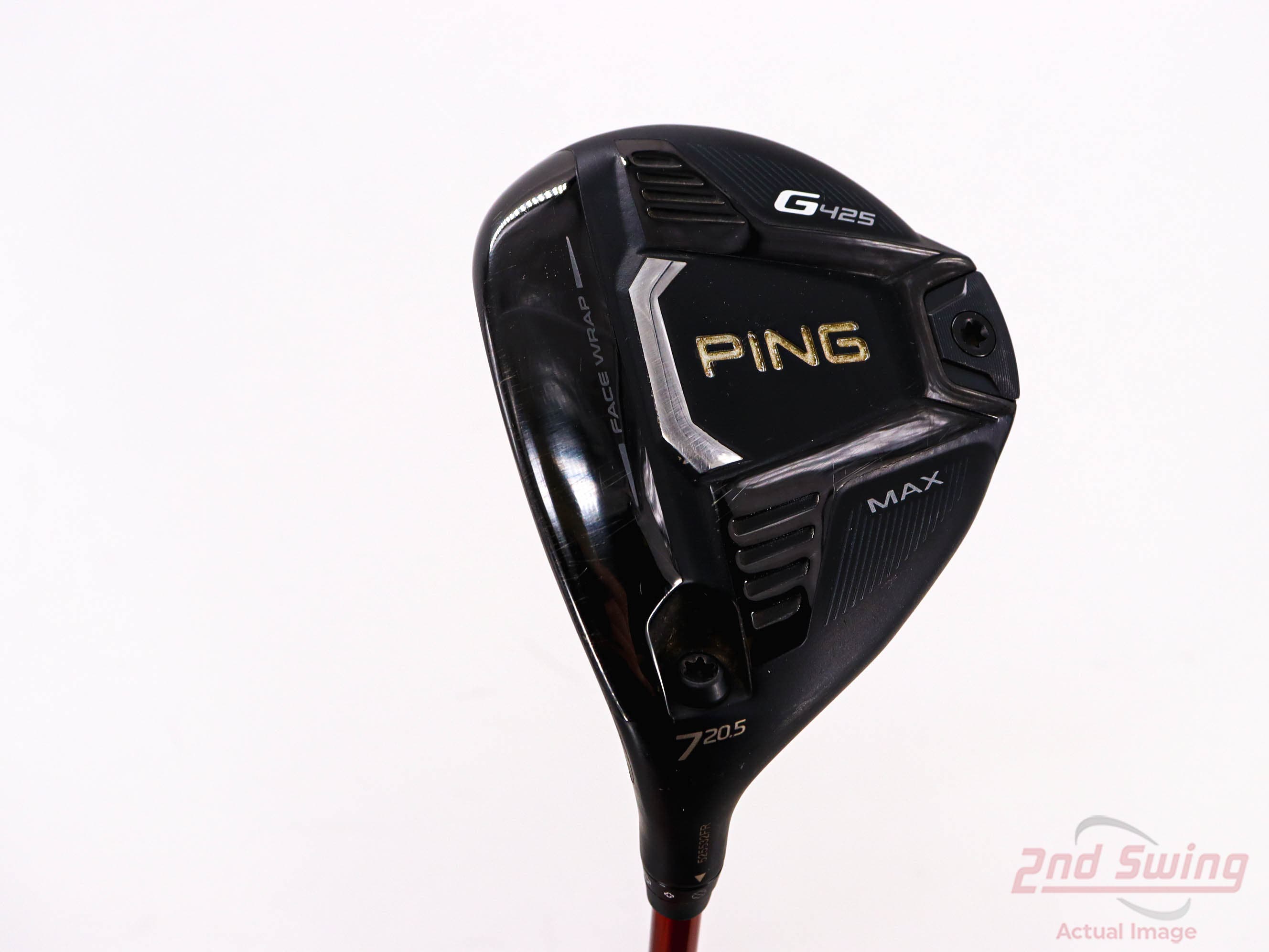 Ping G425 Max Fairway Wood 7 Wood 7W 20.5° Oban Isawa Red 75 Graphite Stiff Left Handed 42.0in
