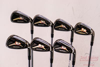TaylorMade 2009 Burner Iron Set 5-PW AW Nippon NS Pro 850GH Steel Stiff Right Handed 38.0in