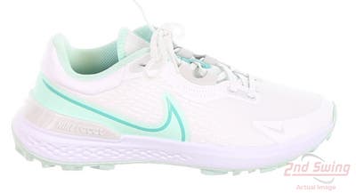 New Mens Golf Shoe Nike Infinity Pro 2 7.5 White/Mint/Teal MSRP $110 DJ5593 100