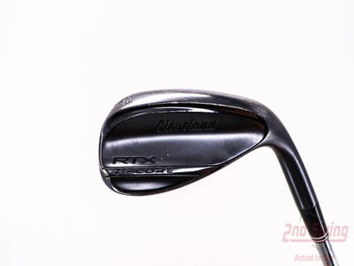 Cleveland RTX ZipCore Black Satin Wedge Lob LW 58° 10 Deg Bounce Dynamic Gold Spinner TI Steel Wedge Flex Right Handed 34.75in
