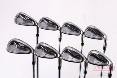 TaylorMade Rac OS 2005 Iron Set 3-PW TM T-Step 90 Steel Stiff Right Handed 38.0in