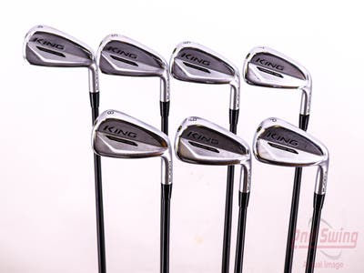 Cobra 2020 KING Forged Tec Iron Set 4-PW Project X Catalyst 80 Graphite Stiff Right Handed 38.25in
