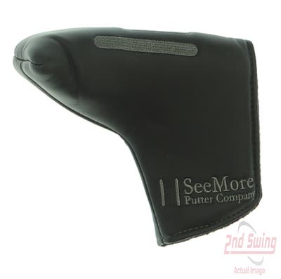 SeeMore Black Blade Putter Headcover