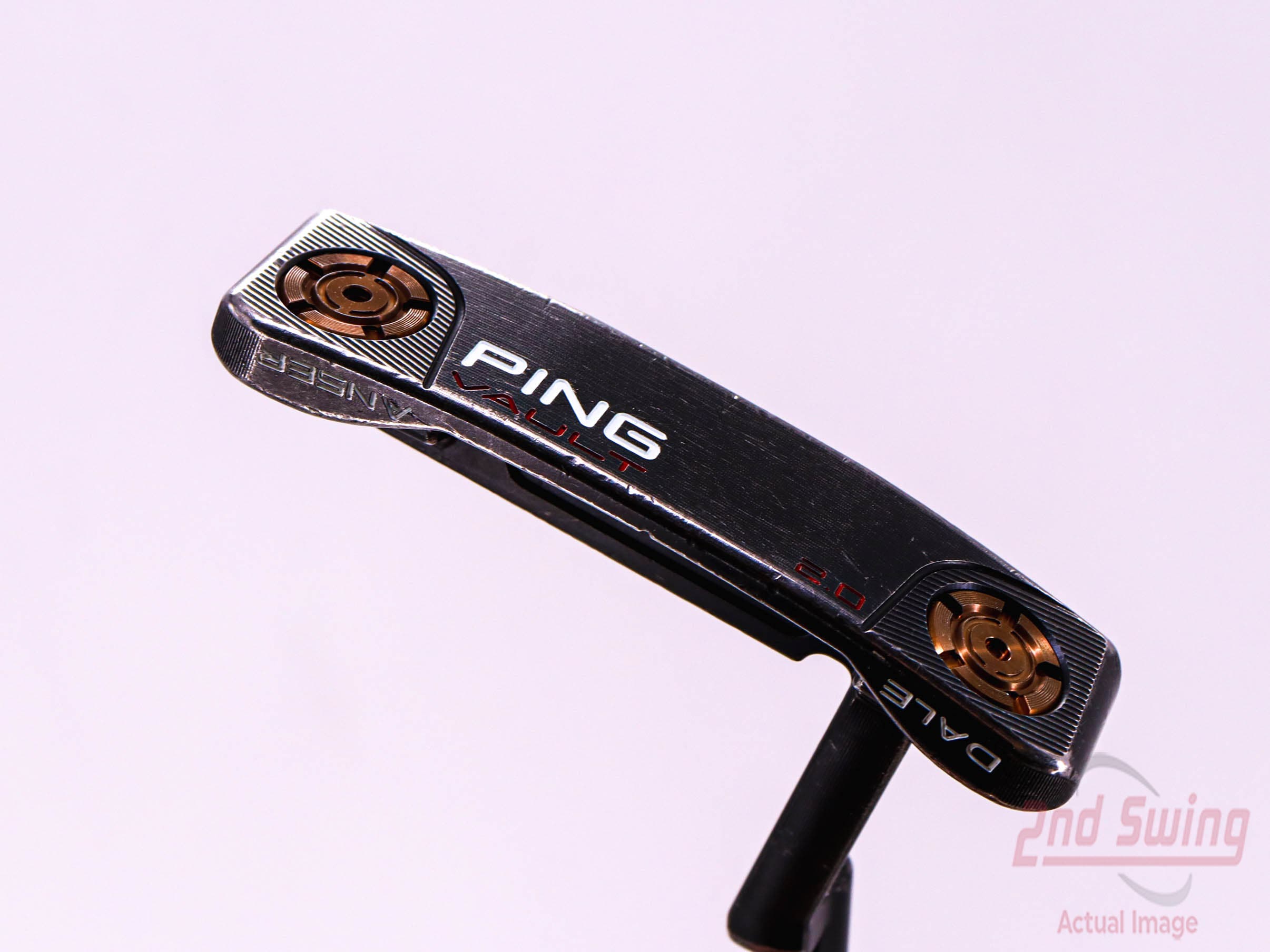 Ping Vault 2.0 Dale Anser Putter Slight Arc Steel Right Handed Red dot  36.0in