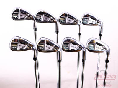 Callaway Rogue Pro Iron Set 4-PW AW True Temper XP 105 Stepless Steel Regular Right Handed 38.25in