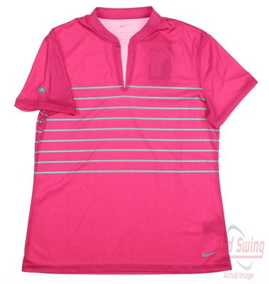 New W/ Logo Womens Nike Golf Polo Small S Multi MSRP $65