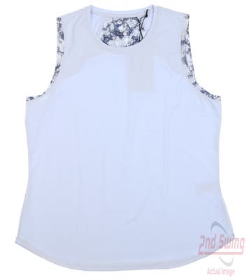 New Womens Zero Restriction Betsy Tank Top Small S Cloud MSRP $98