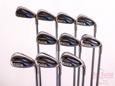 Ping G30 Iron Set 4-PW GW SW LW Ping TFC 419i Graphite Regular Right Handed Black Dot 38.5in