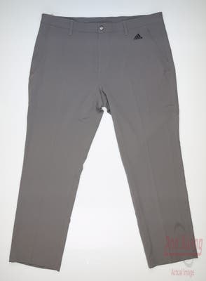New Mens Adidas Golf Pants 38 x30 Gray MSRP $70